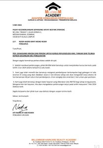 TERIMA KASIH KPD PENAJA KURSUS REFLEKSOLOGI KAKI UNT 25 PESERTA OKU PENGLIHATAN